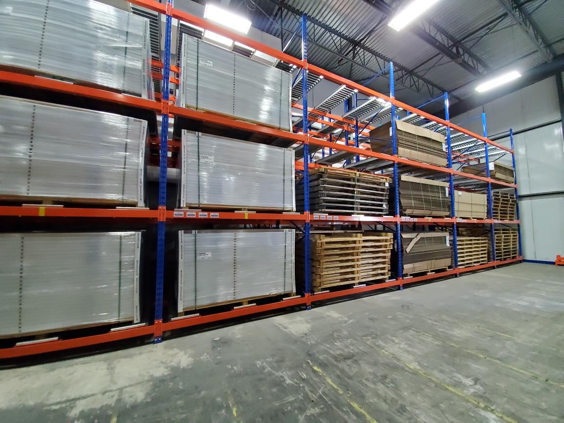 80% Less Space Required With Dynamic Racking