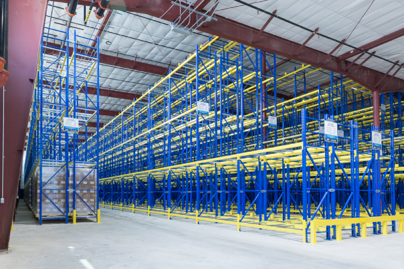 Towards Maximum Efficiency: A Racking System Tailored for Autonomous Forklifts at Massilly