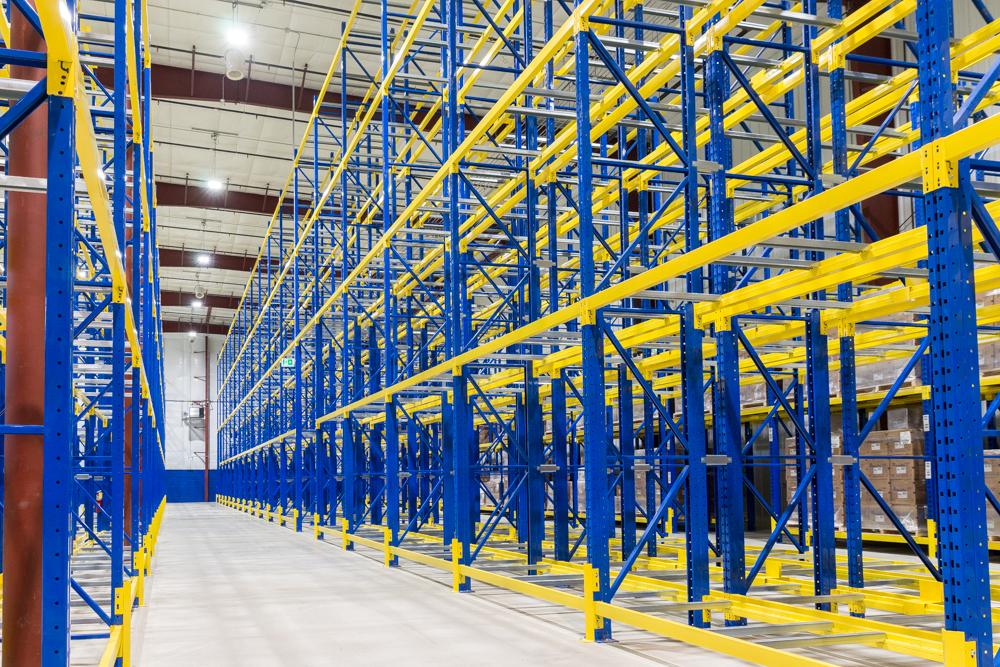 Towards Maximum Efficiency: A Racking System Tailored for Autonomous Forklifts at Massilly